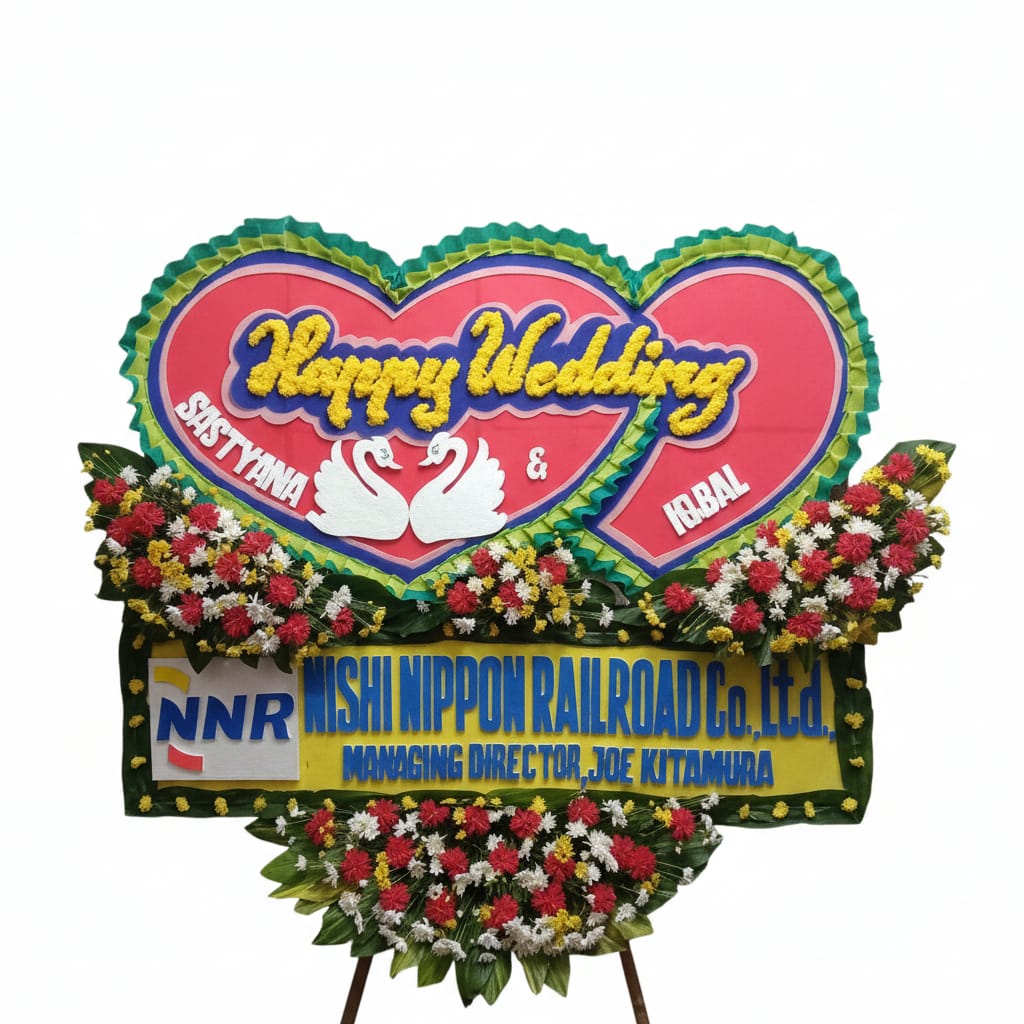Bunga Papan Wedding 24