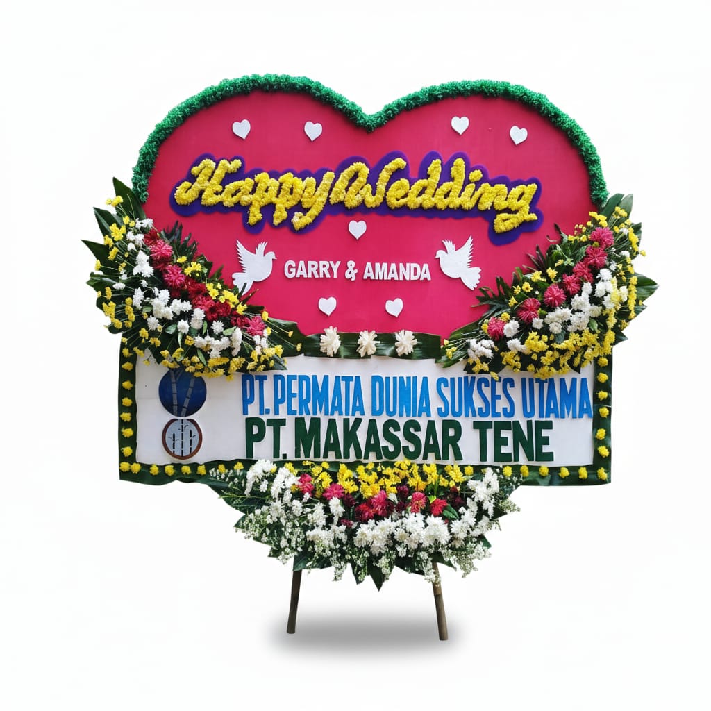 Bunga Papan Wedding 21